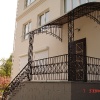 Кованый козырек 7